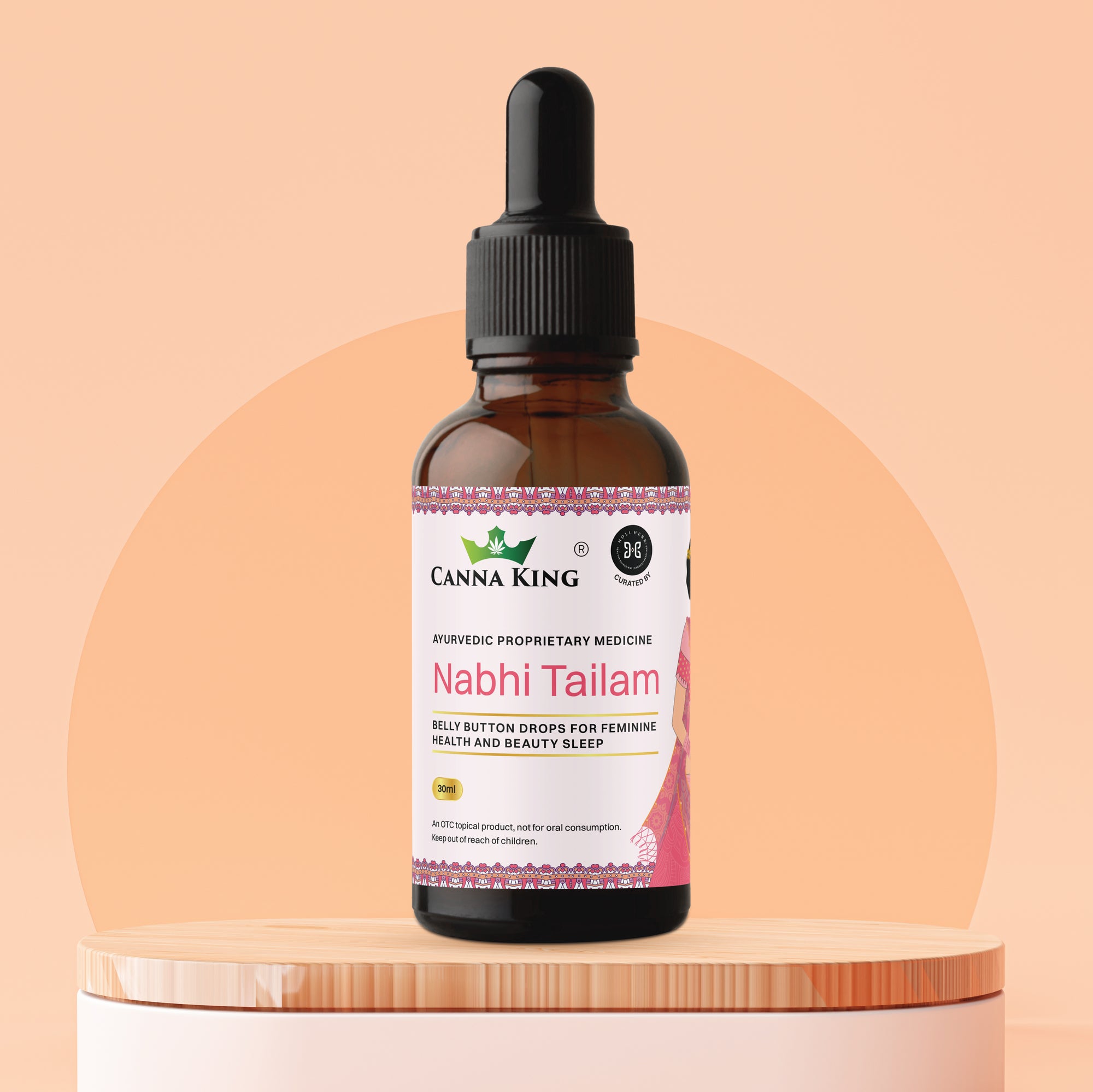 Cannaking Nabhi Tailam - Belly Button Drops - 30ml