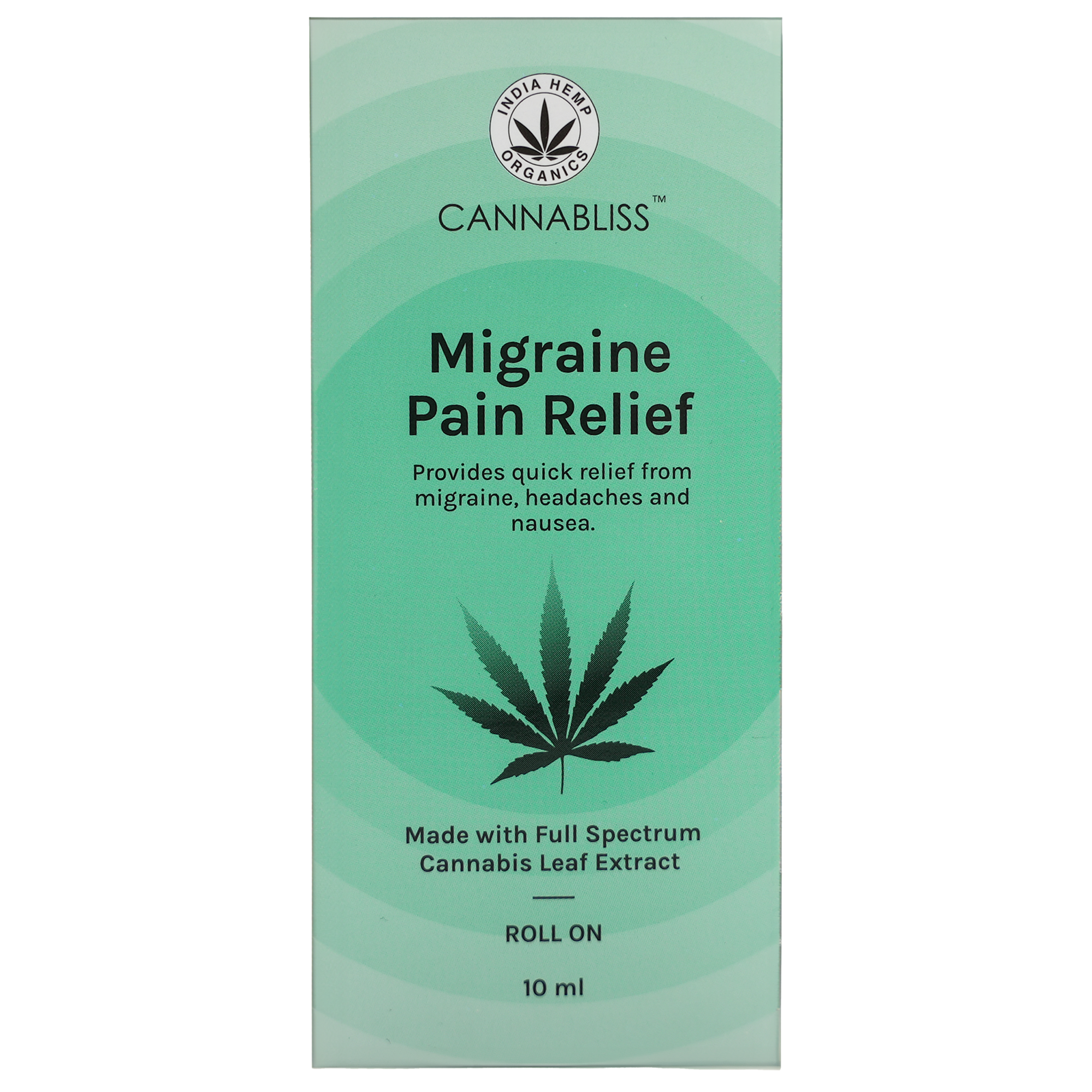 Cannabliss Migraine Pain Relief - 10ml