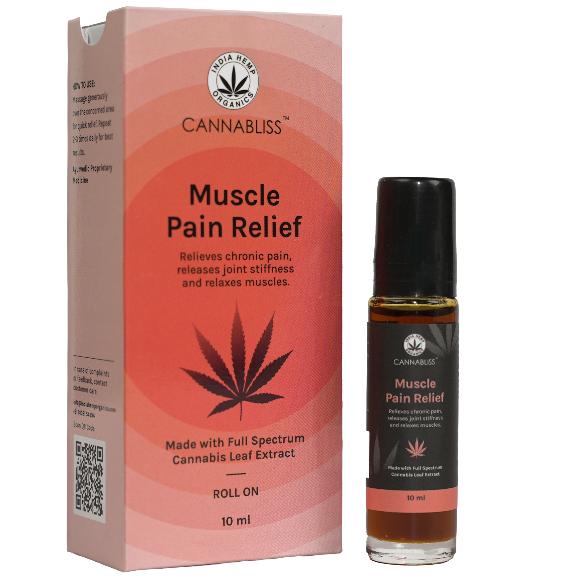 Cannabliss Muscle Relief - 10ml