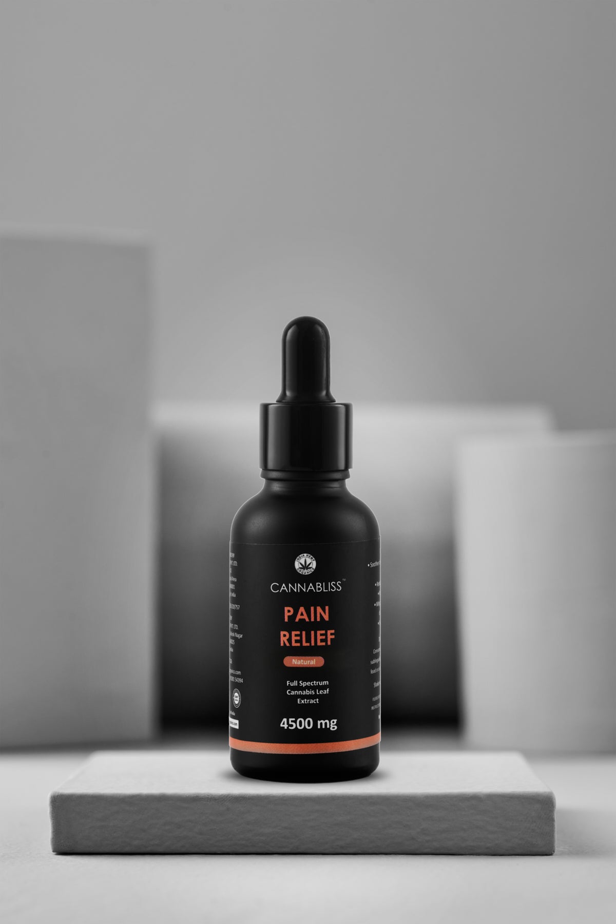 Cannabliss Pain Relief (Natural) 4500mg - 30ml