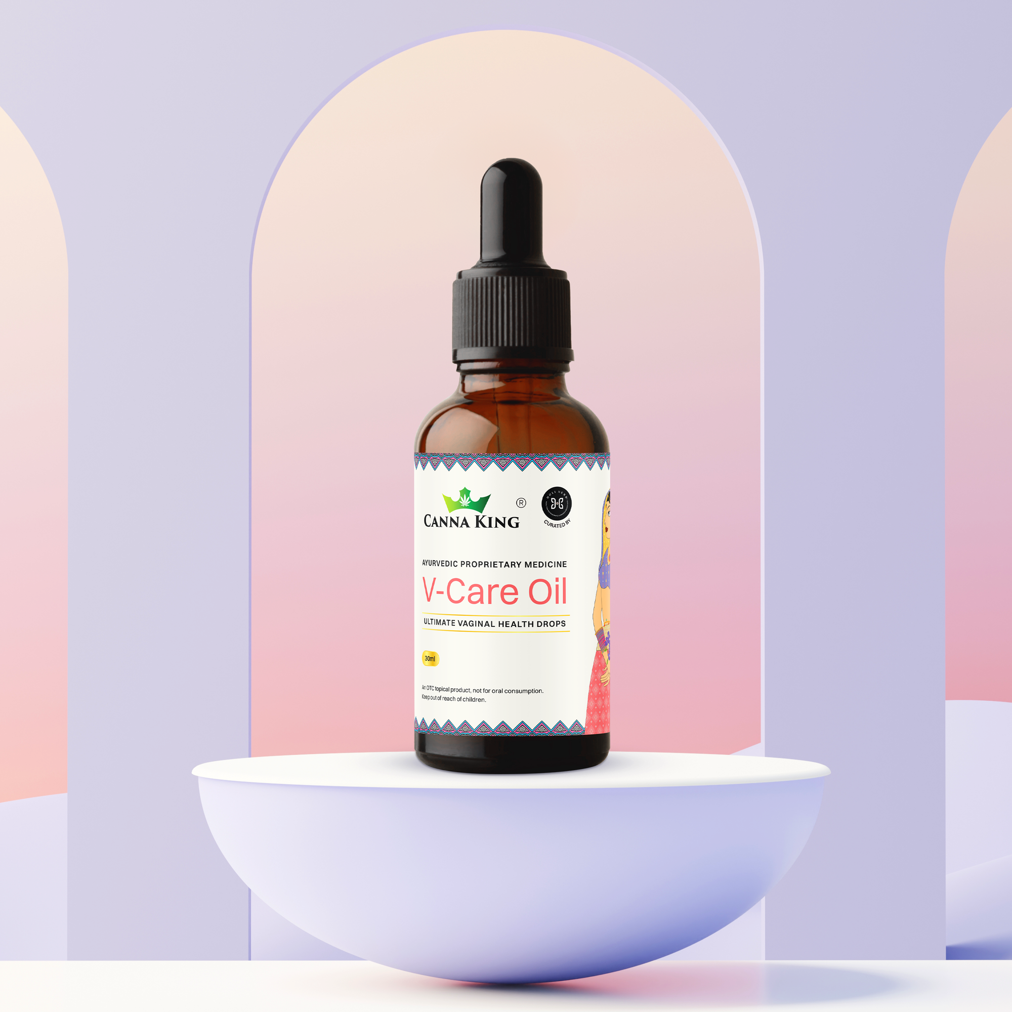 Cannaking V-Care Oil - Ultimate Vaginal Health Drops - 30ml