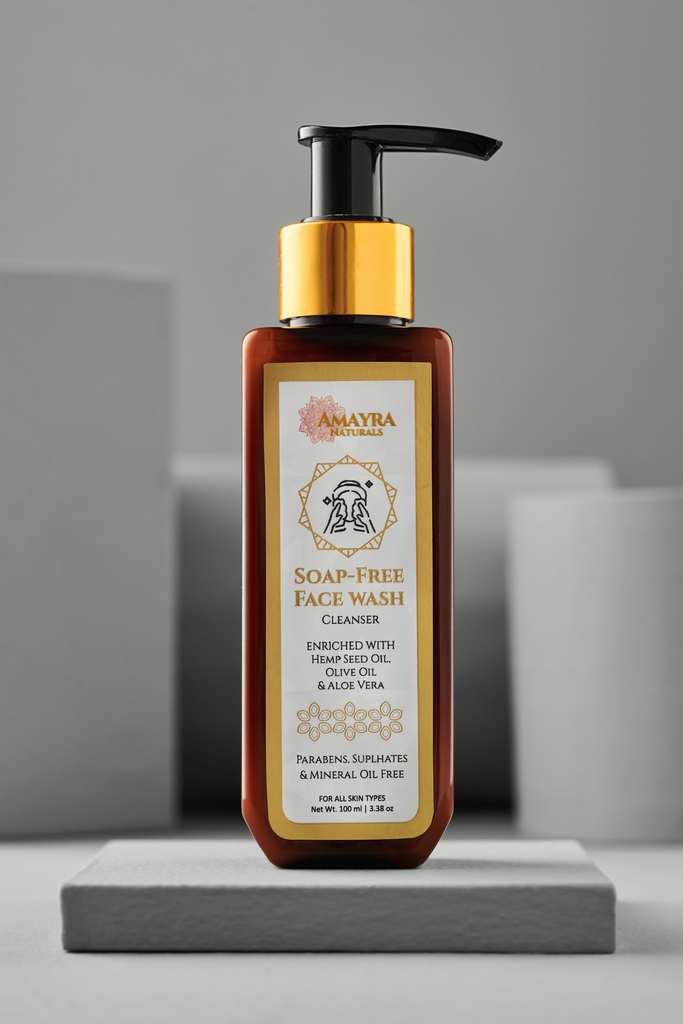 Soap free face wash deals